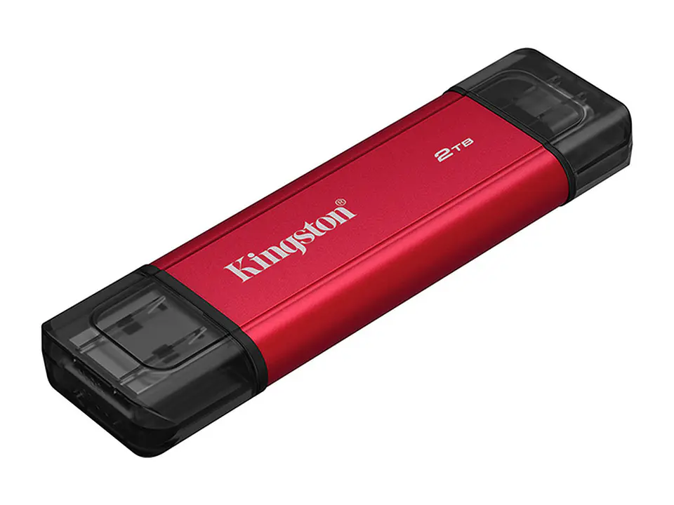 Kingston SPSD/2TB - Unidad en estado sólido Dual Portatil 2TB, Interfaz USB-A, USB-C, USB 3.2 Gen 2 1
