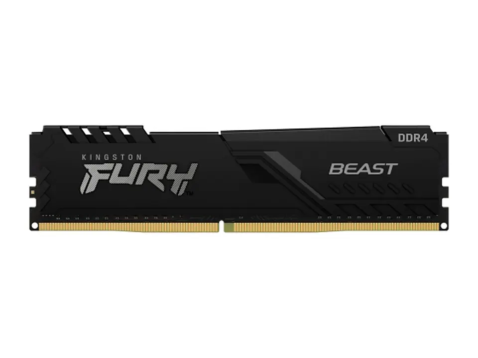 Kingston KF432C16BB1/16 - Memoria Fury Beast, 16GB, DDR4, 3200 MHz, PC4-25600, CL16, 1.35V 1