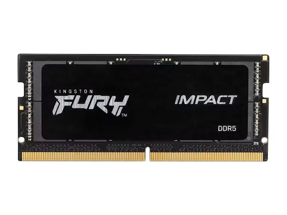 Kingston KF548S38IB-16 - Memoria SO-DIMM Fury Impact 16GB DDR5-4800MT/s, PC5-38400, CL38, 1.1V, 262-pin 1