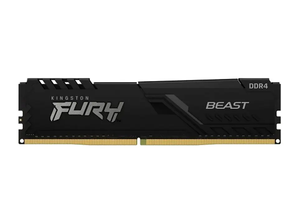 Kingston KF432C16BB/32 - Memoria UDIMM Fury Beast, 32GB, DDR4, 3200MT/s, PC4-25600, CL16, 1.35V, Negro 1