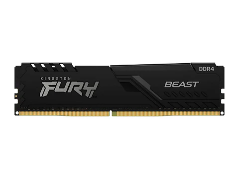 Kingston KF436C17BB/8 - Memoria Fury Beast, 8GB, DDR4 3600 MT/s, PC4-28800, CL17, 1.35V