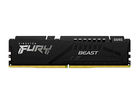 Kingston KF556C40BB-8 - Memoria Fury Beast 8GB DDR5-5600MT/s, PC5-44800, CL40, 1.25V, 288-Pin, Non-ECC