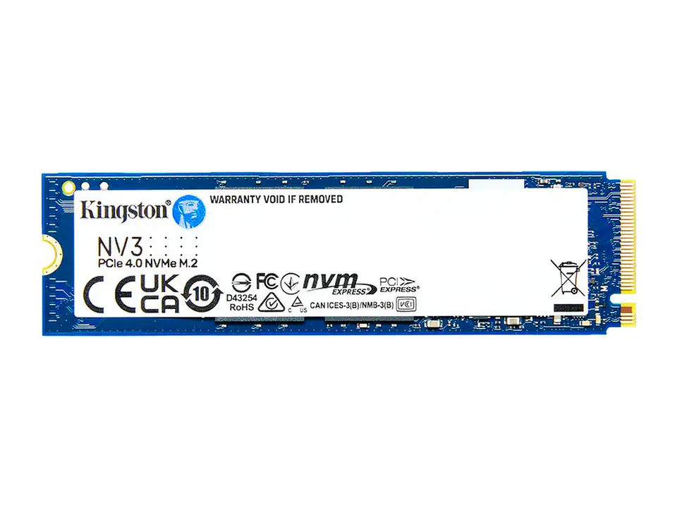 Kingston SNV3S/1000G - Unidad en estado solido 1000GB NV3 PCIe 4.0 NVMe M.2 SSD 1