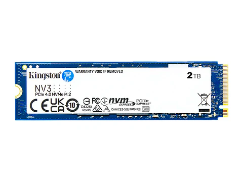 Kingston SNV3S/2000G - Unidad en estado solido 2000GB NV3 PCIe 4.0 NVMe M.2 SSD