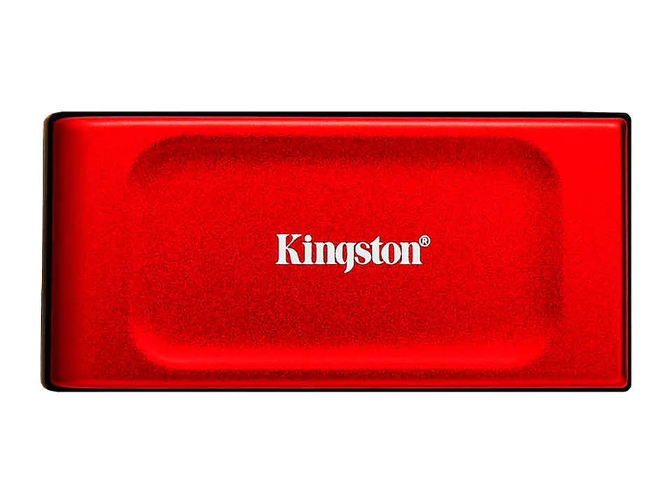 Kingston SXS1000R/2000G - Unidad en estado sólido externa XS1000, 2TB, USB 3.2 Gen 2 Tipo-C, Color Rojo 1