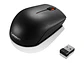Lenovo GX30K85315 - Mouse 300 compacto, inalámbrico (2.4GHz a través de nano receptor USB-A), Negro - Miniatura 1