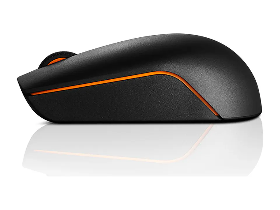 Lenovo GX30K85315 - Mouse 300 compacto, inalámbrico (2.4GHz a través de nano receptor USB-A), Negro 4
