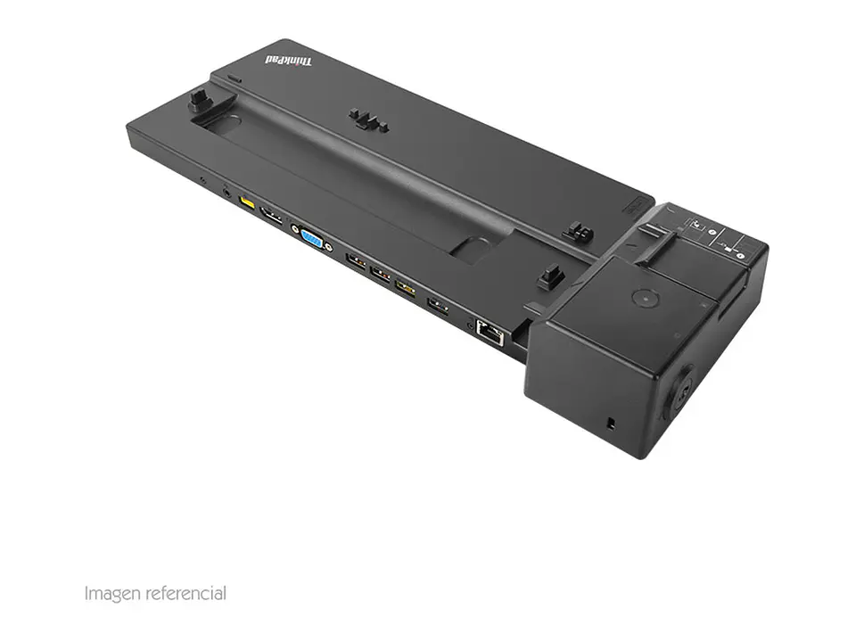 Lenovo 40AG0090US - Estación de acoplamiento, VGA / DP / DVI-D/ USB / 3.5MM / LAN 1