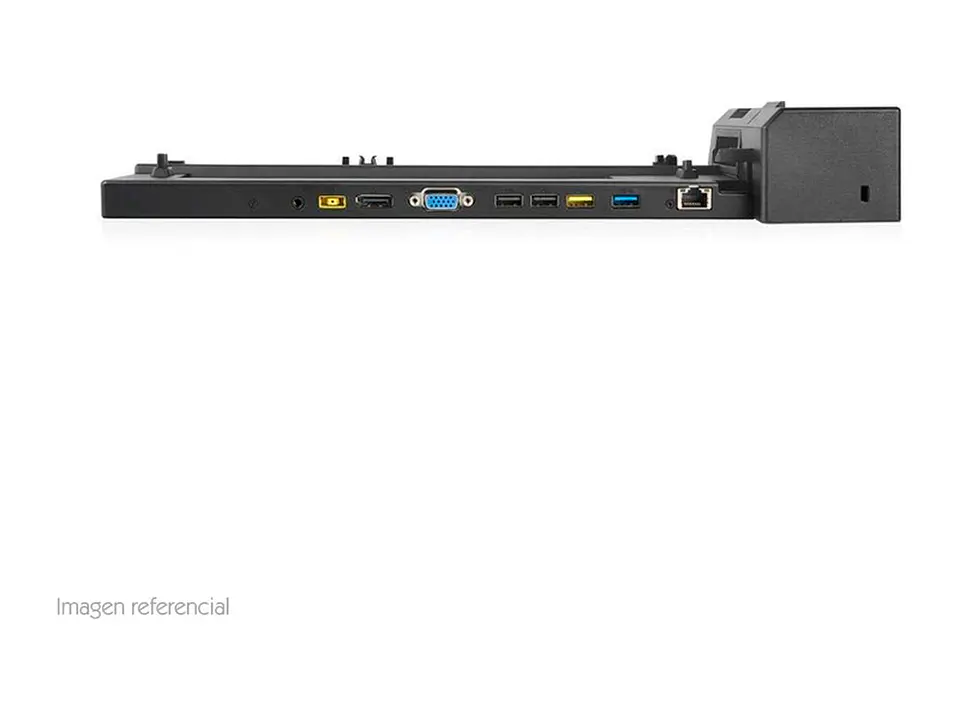 Lenovo 40AG0090US - Estación de acoplamiento, VGA / DP / DVI-D/ USB / 3.5MM / LAN 2
