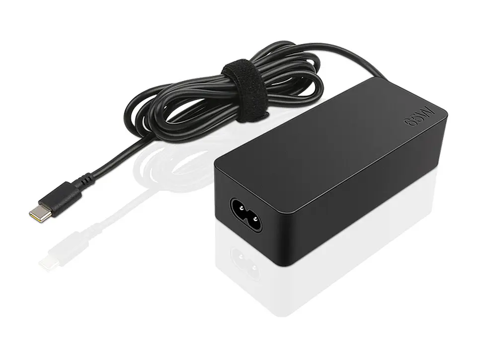Lenovo 4X20M26268 - Adaptador de poder (CA) 65W estándar,(USB Tipo-C), 5V/2A, 9V/2A, 15V/3A o 20V/3.25A 1