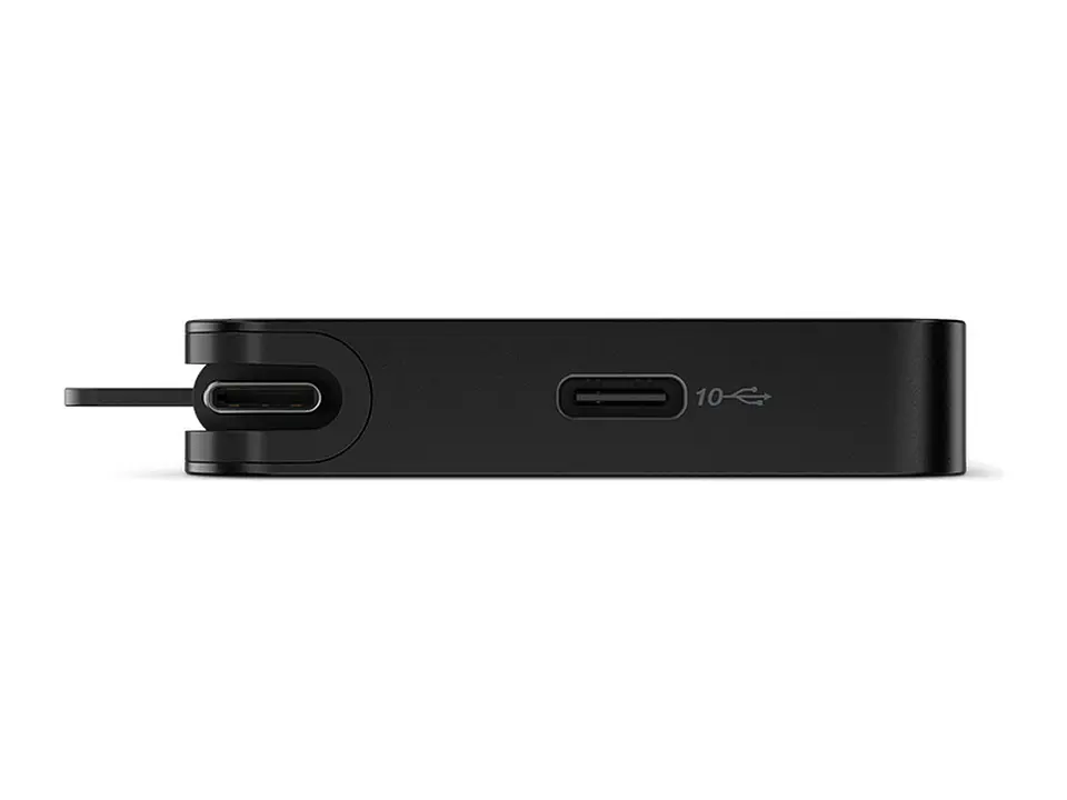 Lenovo 4X11N40212 - Hub de puertos portatil, delgado, Interfaz: USB-C, Color Eclipse Black (Negro) 4