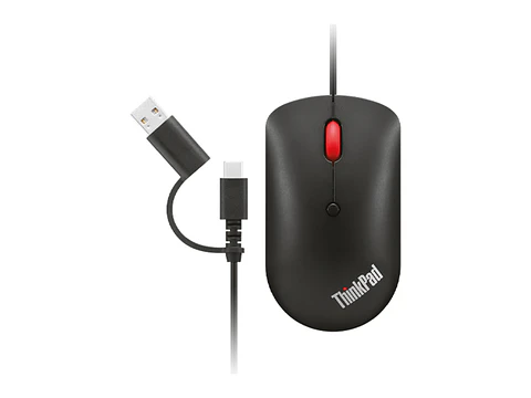 Lenovo 4Y51D20850 - Mouse Compacto Thinkpad, Interfaz USB-C