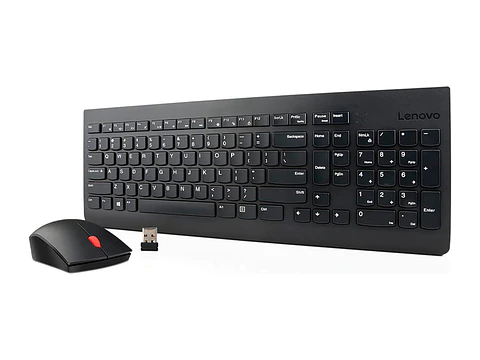 Lenovo GX30N81782 - Teclado + Mouse, Inalámbrico, Color Negro, (Kit Combo)