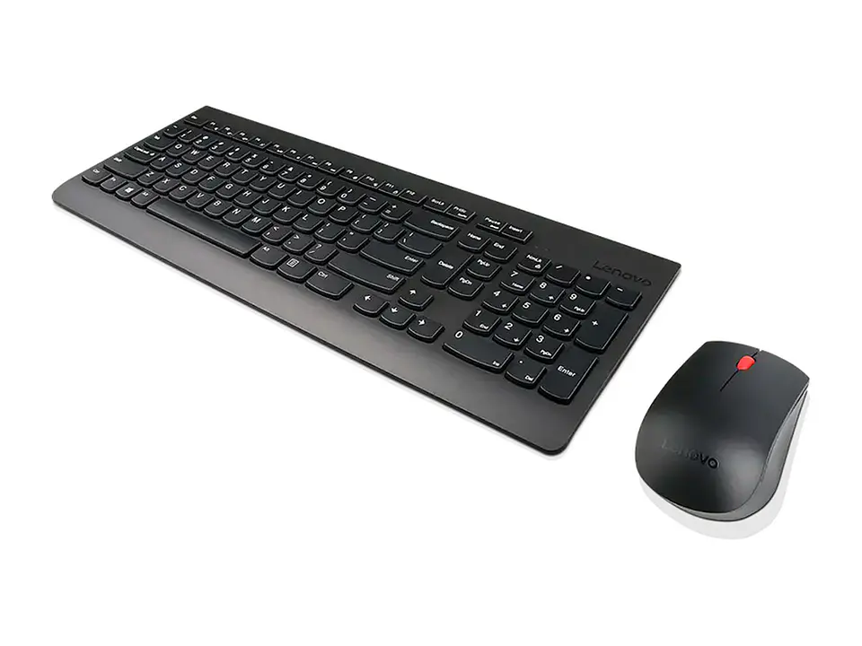 Lenovo GX30N81782 - Teclado + Mouse, Inalámbrico, Color Negro, (Kit Combo) 3