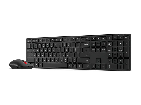 Lenovo 4X31S04857 - Teclado y Mouse inalámbricos multimodo Pro Combo 6000-LA Español 171 (sin batería)