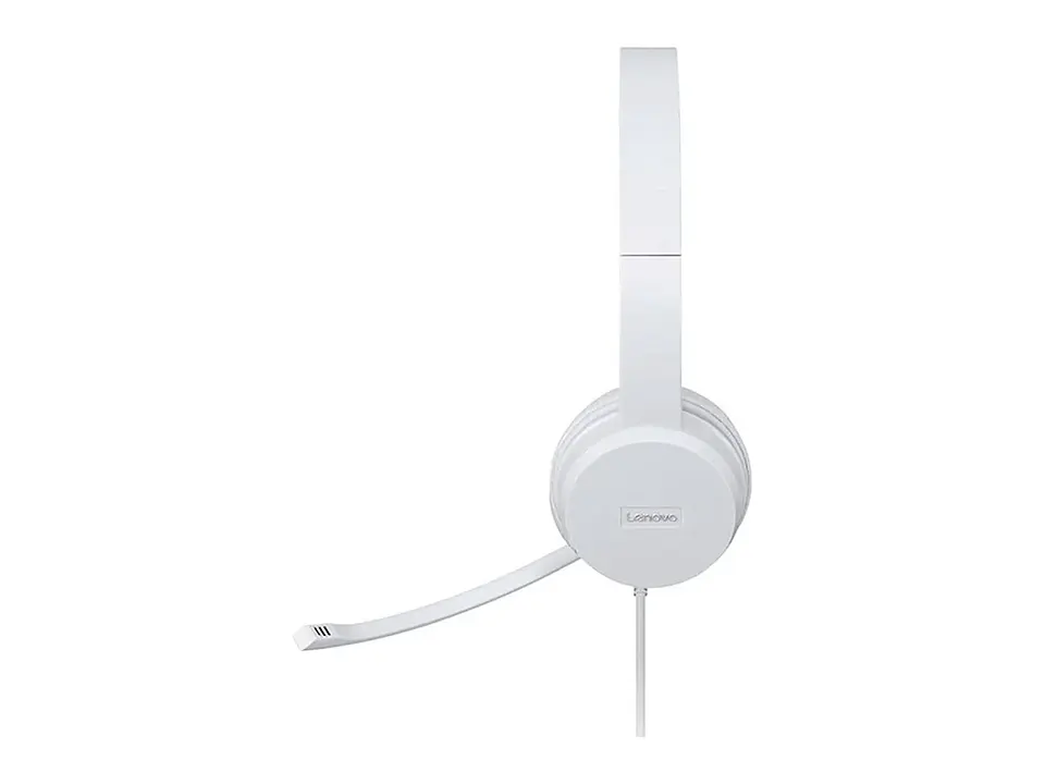 Lenovo GXD1E71385 - Auriculares Estereo con Microfono 110, Interfaz USB Tipo-A, Color Cloud Grey (Gris) 3