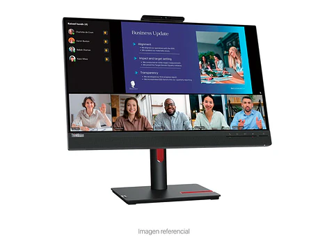 Lenovo 63D8MAR3LA - Monitor ThinkVision T24v-30, 23.8" 1920x1080 WLED IPS HDMI/DP/VGA Color Raven Black