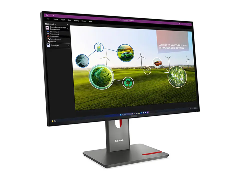 Lenovo 64A7GAR6LA - Monitor Plano Thinkvision P27Q-40, 27