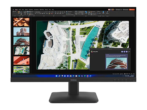 Lenovo 64BEKAR1LA - Monitor Plano ThinkVision S27-4e, 27" WLED/FHD/IPS/HDMI/VGA