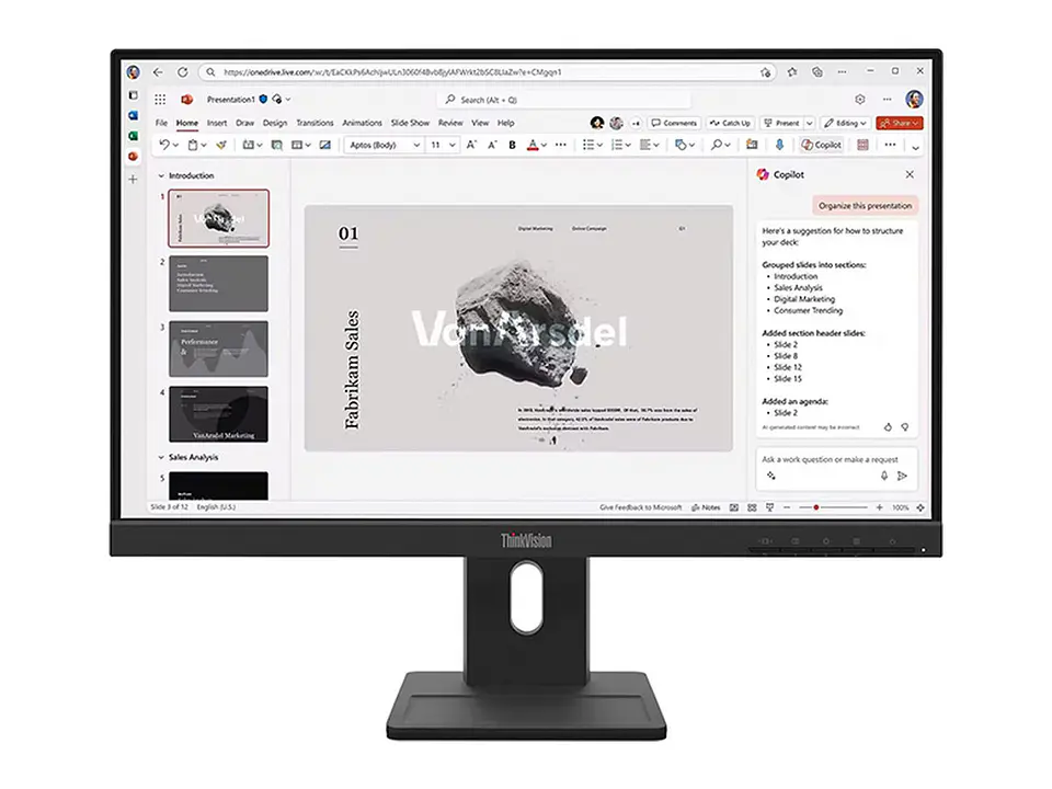 Lenovo 64C9MAR6LA - Monitor ThinkVision E22-40, 21.5