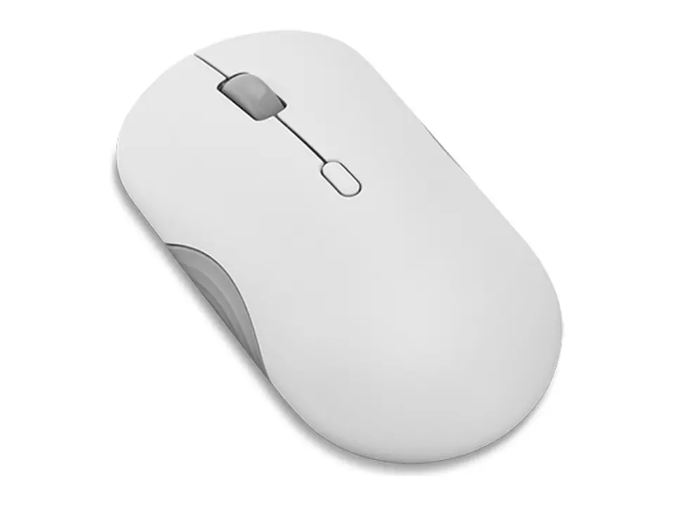 Lenovo GY51S61909 - Mouse 350 silencioso inalambrico (Dual Bluetooth 5.3) Color gris nube, sin batería 2