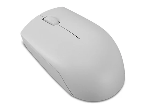 Lenovo GY51L15687 - Mouse Inalambrico Compacto 300, Color Gris Artico
