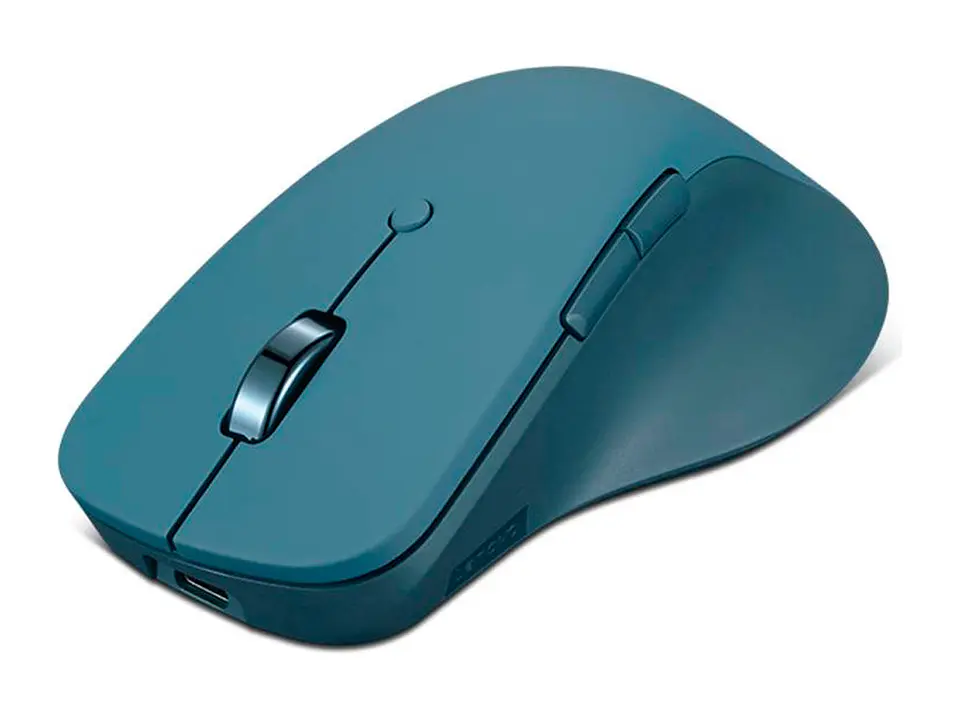 Lenovo GY51P14335 - Mouse Yoga Pro, Interfaz sensor óptico azul inalámbrico, 6 botones, verde azulado 1