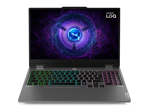 Lenovo 83GS00TKLM - Notebook Gaming LOQ 15IAX9, 15.6" FHD IPS, Core i5-12450HX hasta 4.4GHz, 16GB DDR5
