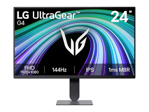 LG 24G414B - Monitor LG UltraGear G4, 24/FHD/IPS/144Hz/HDMI/DP/Salida para auriculares (3.5mm)
