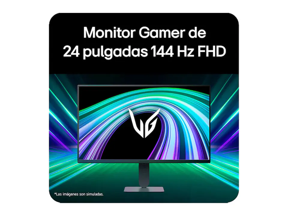 LG 24G414B - Monitor LG UltraGear G4, 24/FHD/IPS/144Hz/HDMI/DP/Salida para auriculares (3.5mm) 10