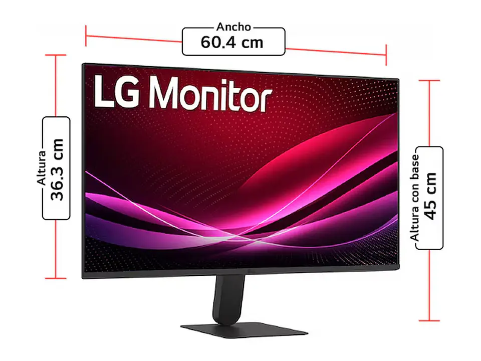 LG 27U411B - Monitor LG U4 -B, 27/FHD/IPS/144Hz/HDMIx1/Salida_auriculares (3.5mm) 7