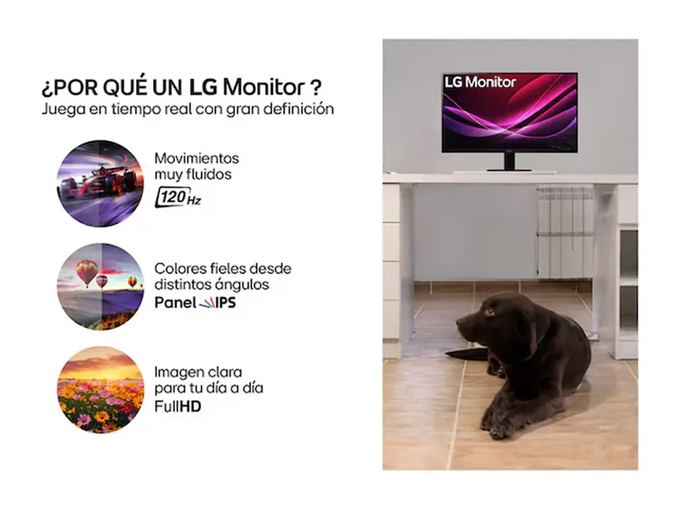 LG 27U411B - Monitor LG U4 -B, 27/FHD/IPS/144Hz/HDMIx1/Salida_auriculares (3.5mm) 8
