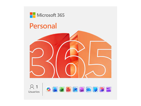 Microsoft EP2-32316 - Licenciamiento Virtual (ESD) 365 Personal (Licencia de 12 meses / 1 usuario)