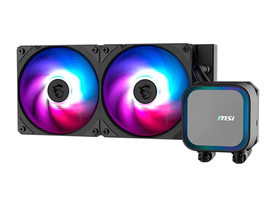 Refrigeracion líquida MSI MAG CORELIQUID A13 240 / BLACK / Cantidad de ventiladores: 2 1