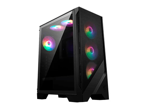 Case con Fuente de 650W MSI MAG FORGE 120A AIRFLOW, Mid Tower