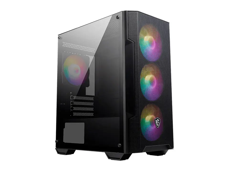 Case con Fuente de 600W MSI MAG FORGE M100A, Micro ATX Tower 1