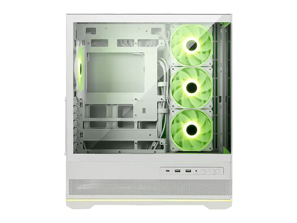 Case MSI MAG PANO 110R PZ WHITE, mini-ITX, Micro-ATX, ATX, Mid Tower 2