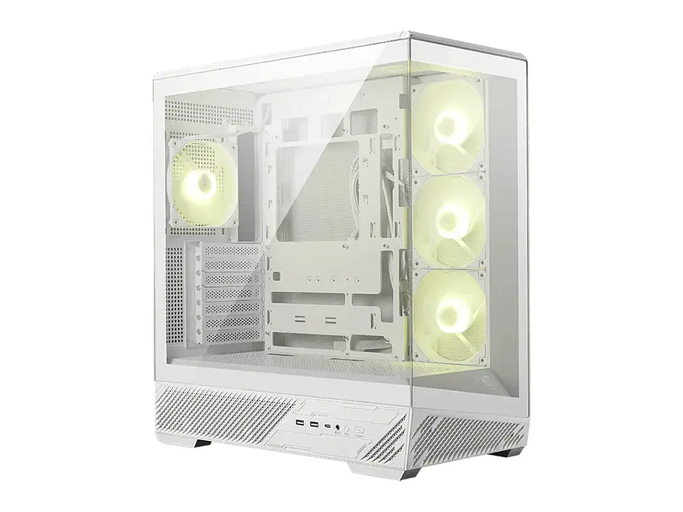 Case MSI MAG PANO 130R PZ/WHITE, Factor forma: Mid-Tower, Soporta: Mini-ITX/Micro-ATX/ATX 1