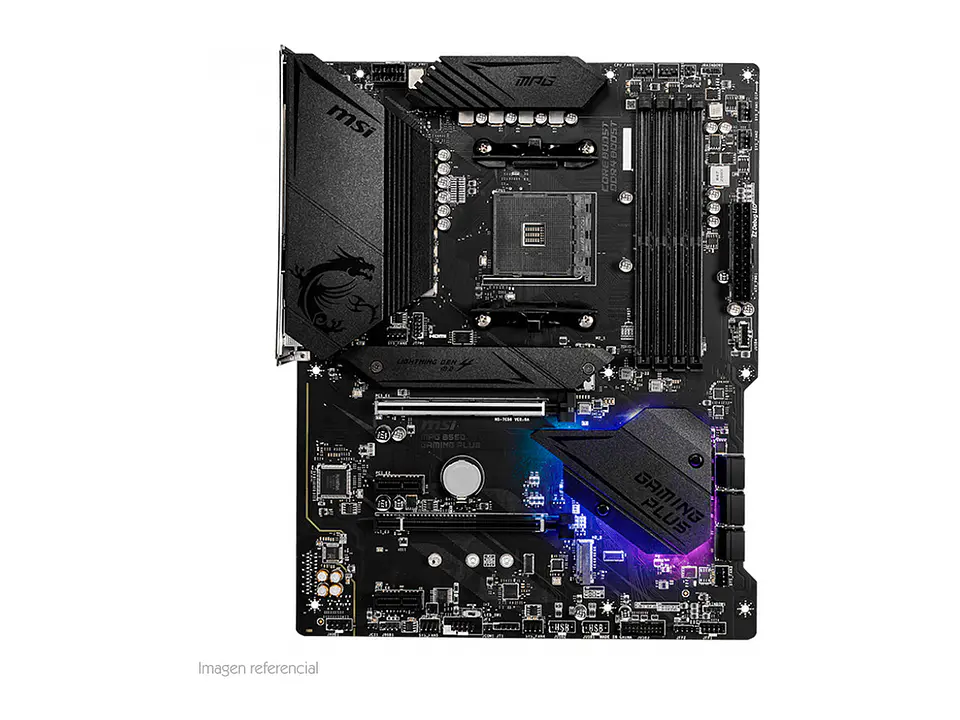 Motherboard MSI MPG B550 GAMING PLUS AMD B550 AM4 Socket, HDMI, DP, USB 3.2 Gen 2 1