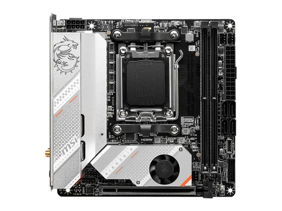 Motherboard MSI MPG B650I EDGE WIFI, Chipset AMD B650, Socket AMD AM5, mini-ITX 1