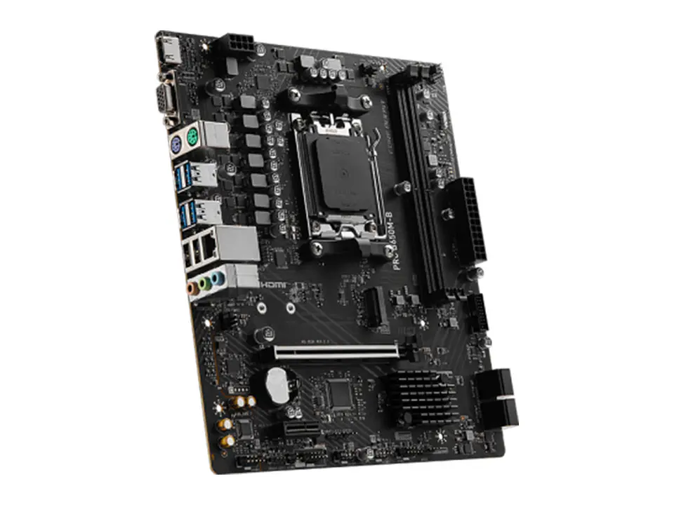 Motherboard MSI PRO B650M-B, Chipset AMD B650, Socket AMD AM5, mATX 4