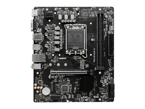 Motherboard MSI PRO B760M-E, Chipset Intel B760, LGA1700, HDMI, VGA, mATX