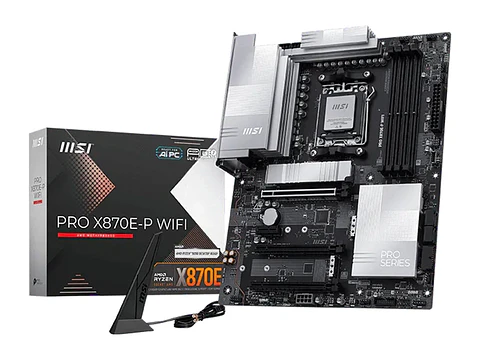 Motherboard MSI PRO X870E-P WIFI, Chipset AMD X870E, Socket AMD AM5, ATX