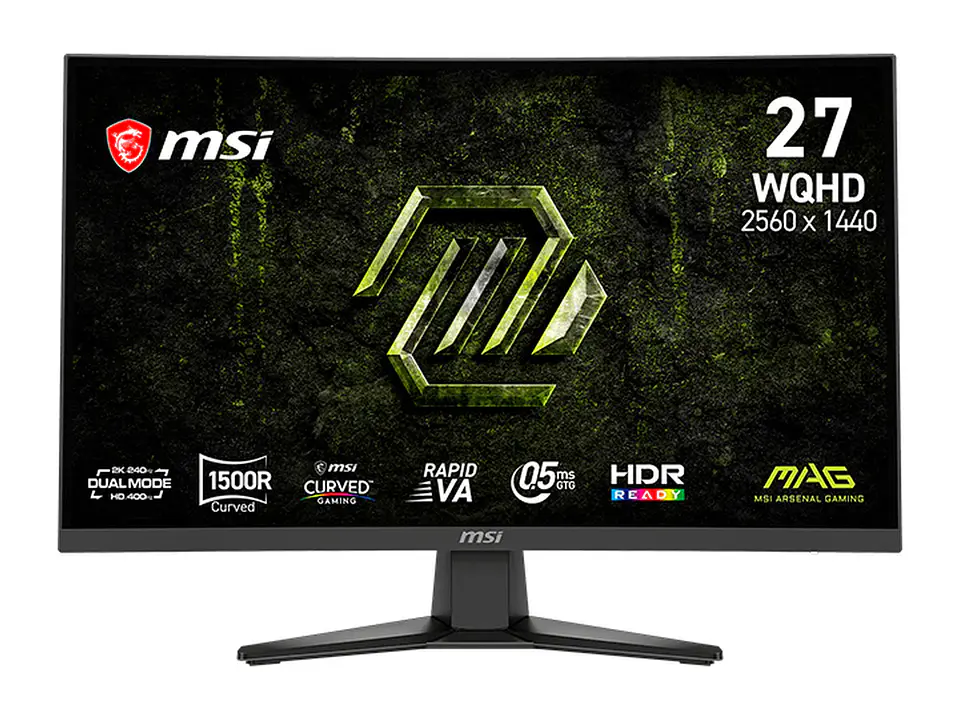 Monitor Curvo MSI MAG 275CQDF X24, 27