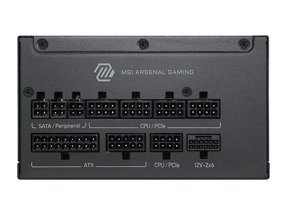 Fuente de alimentación MSI MAG A1200PLS PCIE5, 1200W, 80 PLUS Platinum, Formato ATX. 3