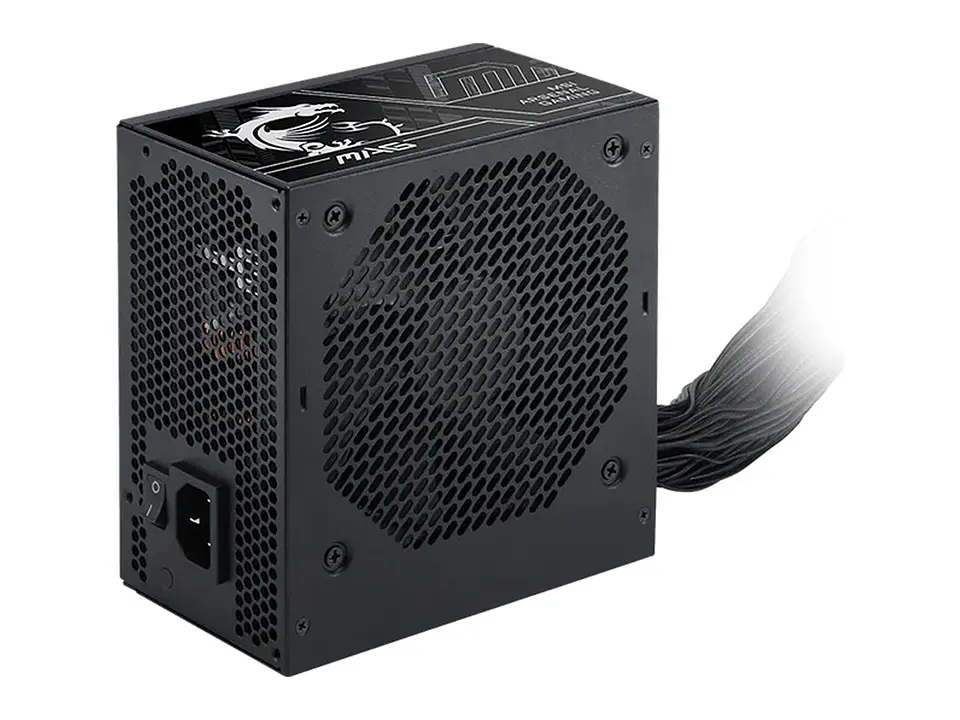 Fuente de alimentación MSI MAG A750BN PCIE5 III, 750W, 80 PLUS Bronze, Formato ATX. 3