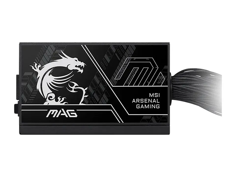 Fuente de alimentación MSI MAG A750BN PCIE5 III, 750W, 80 PLUS Bronze, Formato ATX. 5