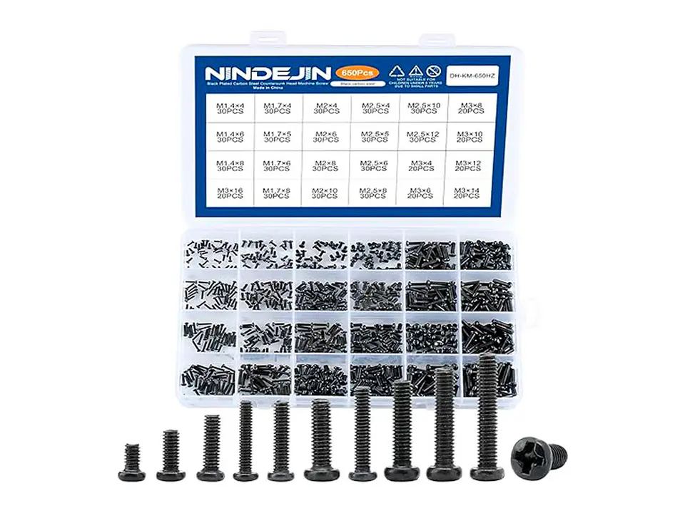 Pan Screws Kit - 650PCS 1