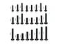 Pan Screws Kit - 650PCS - Miniatura 2