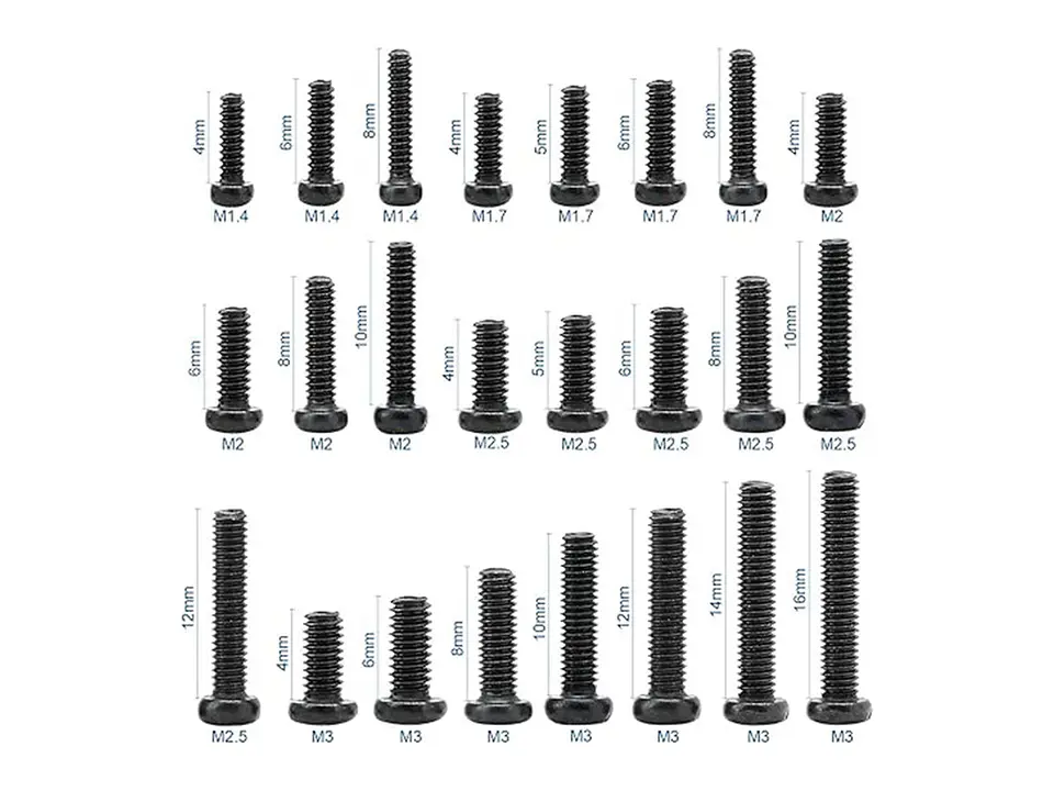 Pan Screws Kit - 650PCS 2